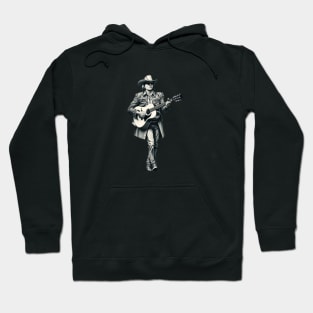 Dwight Yoakam Playing Guitar Hoodie